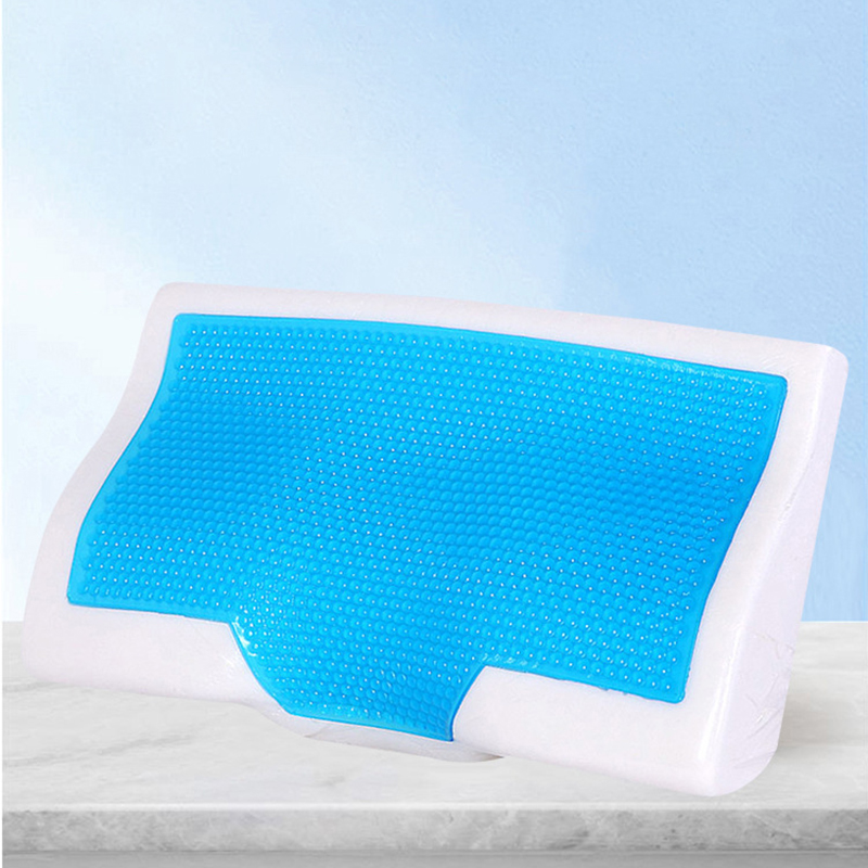 Butterfly shaped memory foam pillows with cool gel base