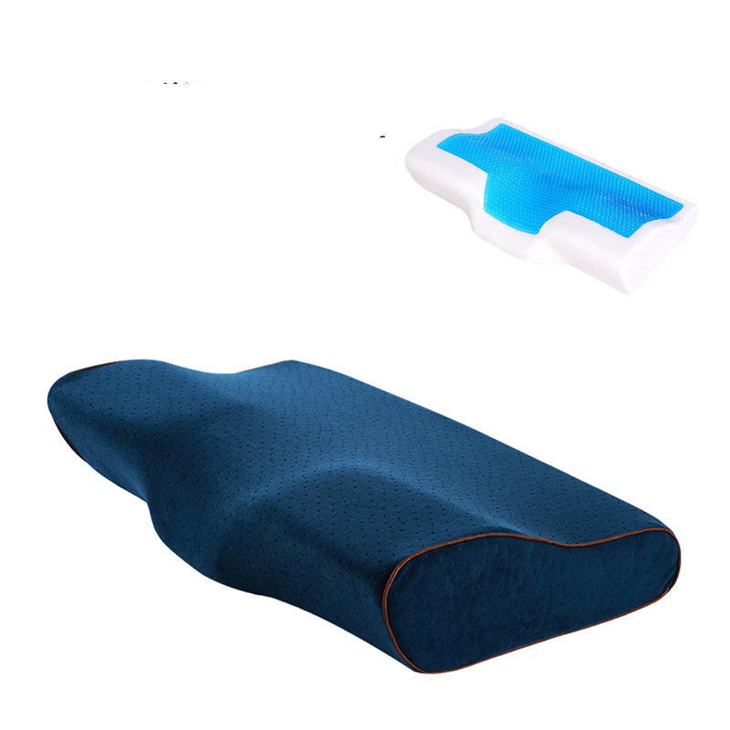 Butterfly shaped memory foam pillows with cool gel base - 图片 2