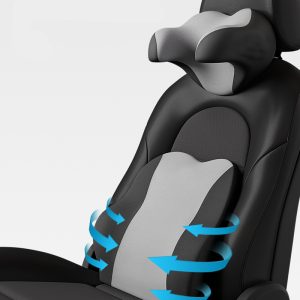 Memory Foam Car Lumbar Support Cushion