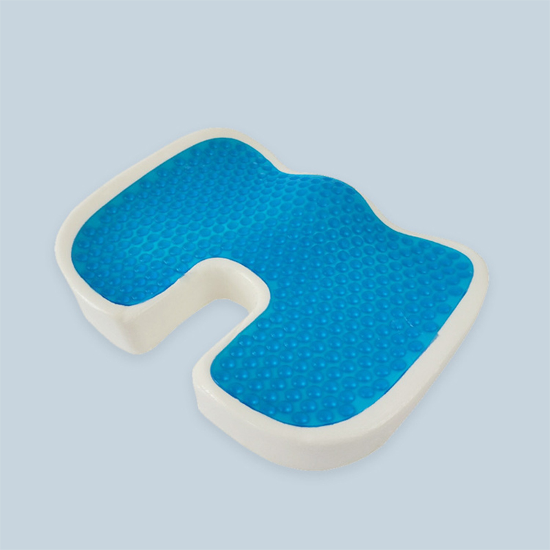 Memory Foam Lumbar Support and seat cushion with cool gel base - 图片 3