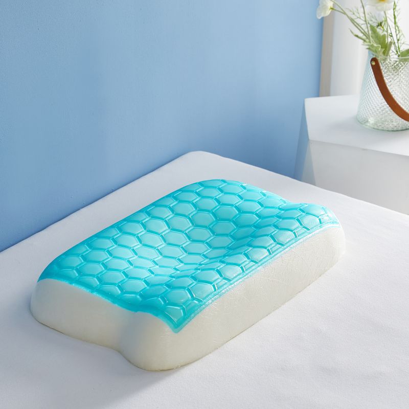 Memory Foam Pillows Hamburger Shaped Pillow With Cool Gel - 图片 4