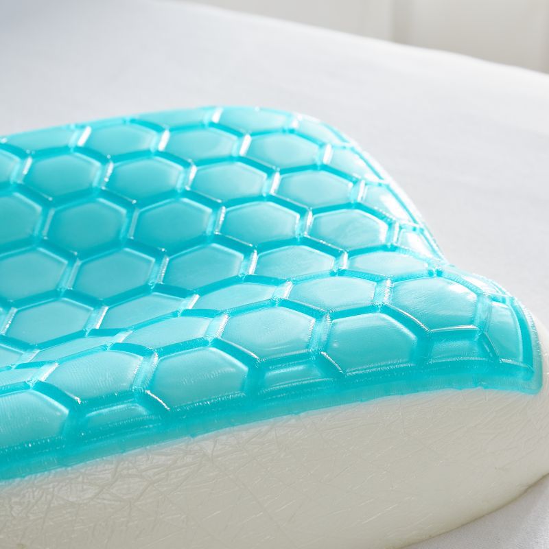 Memory Foam Pillows Hamburger Shaped Pillow With Cool Gel - 图片 3