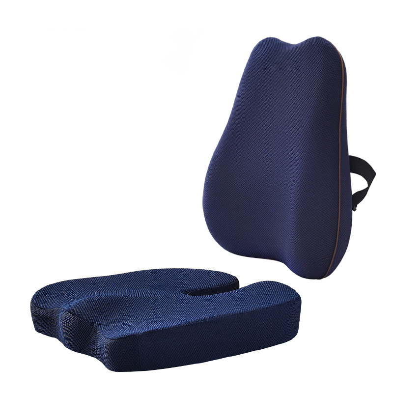 Premium Office Memory Foam Seat Cushion with Lumbar Support - 图片 4