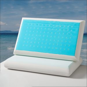 PCM coated memory foam pillows -Classic bread shaped (summer pillows)