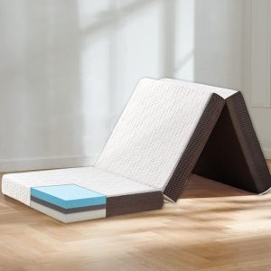 Three-folding Portable Memory Foam Mattress